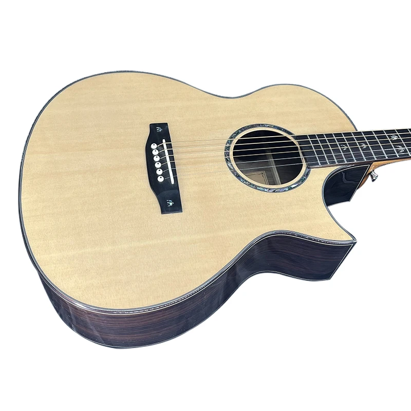 Продается акустическая гитара Aiersi brand custom guitar music cutaway 4