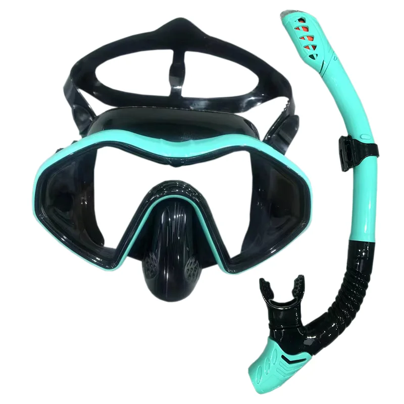 Профессиональные маски для подводного плавания, набор для подводного плавания, Силиконовая юбка для взрослых, противотуманные очки, Оборудование для бассейна 0