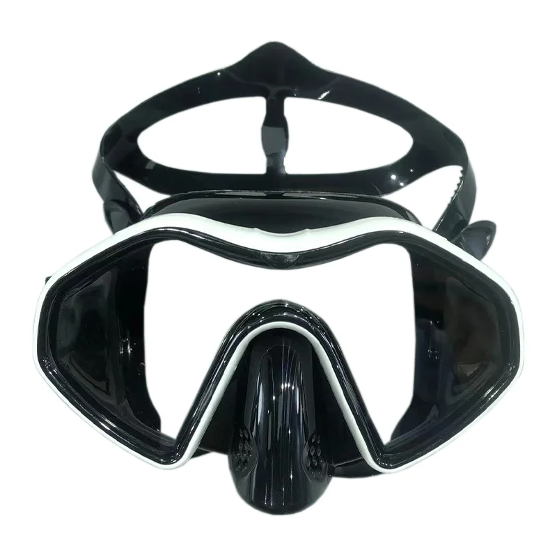 Профессиональные маски для подводного плавания, набор для подводного плавания, Силиконовая юбка для взрослых, противотуманные очки, Оборудование для бассейна 3