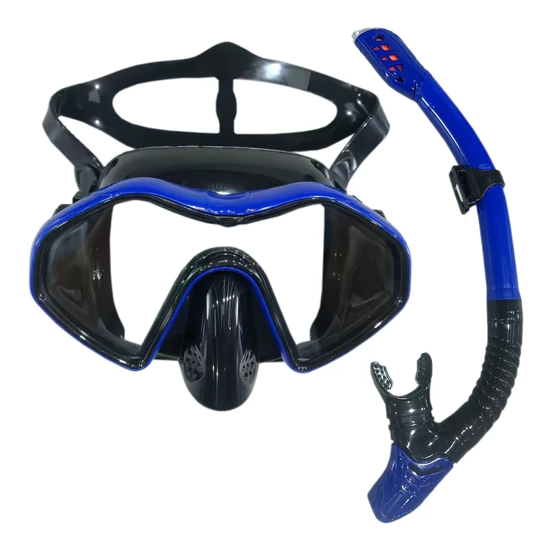 Профессиональные маски для подводного плавания, набор для подводного плавания, Силиконовая юбка для взрослых, противотуманные очки, Оборудование для бассейна 5