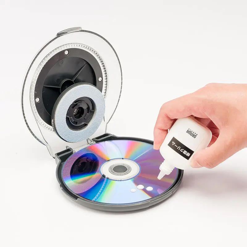 Ручной ремонт CD/DVD дисков, машинная чистка, ремонт поврежденного диска 200-cd028 3