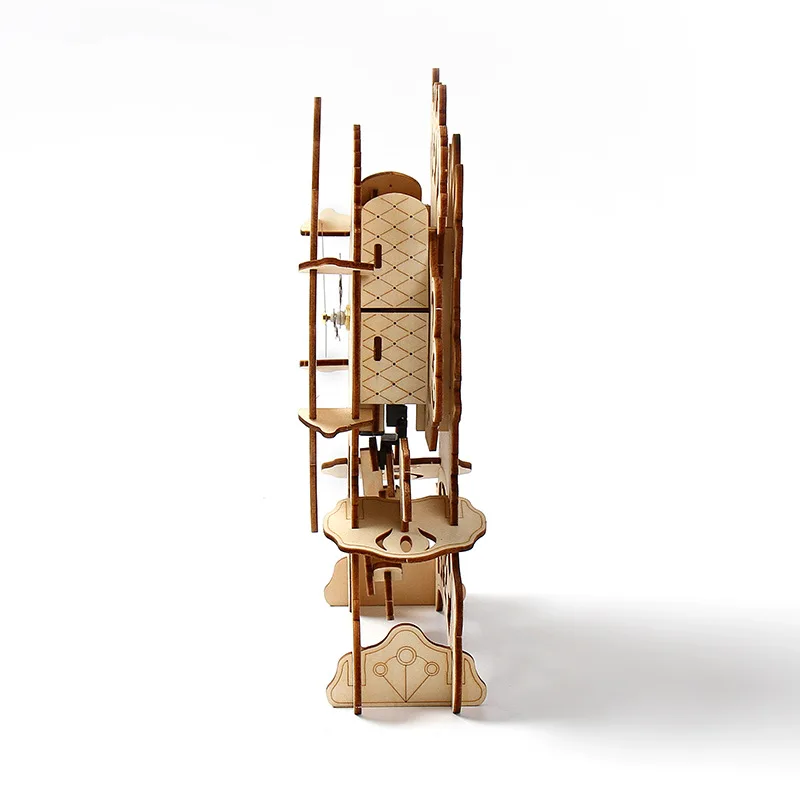 СДЕЛАЙ сам 3D деревянные пазлы Европейская модель часов Строительный блок Наборы для сборки пазлов Обучающая игрушка для детей Взрослые подарки ремесла 3
