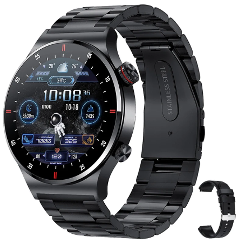 Смарт-часы для ZTE Axon 30 Xiaomi 12S Pro Huawei Enjoy 10 10S 10 Plus Huawei30 Мужские Спортивные Монитор сердечного Ритма для Сна Водонепроницаемые 0