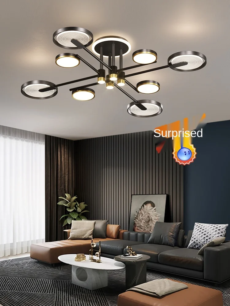 Современная минималистичная люстра в гостиной, скандинавские лампы, щедрая и высококлассная упаковка, светильник для роскошной спальни 1