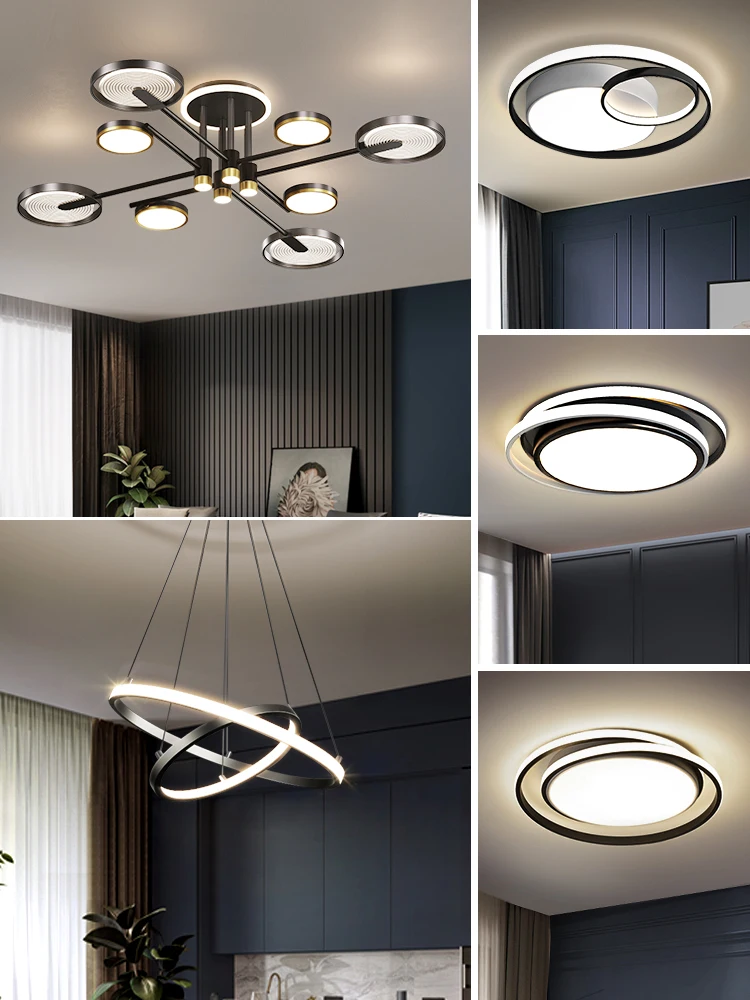 Современная минималистичная люстра в гостиной, скандинавские лампы, щедрая и высококлассная упаковка, светильник для роскошной спальни 2
