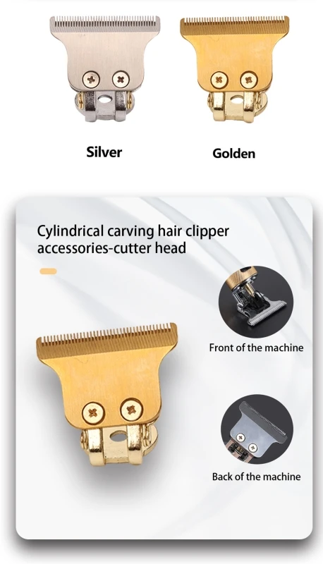 Т-образное профессиональное лезвие для стрижки волос в салоне с подставкой, Триммер T9, сменная машинка для стрижки головы, прочный сплав 4