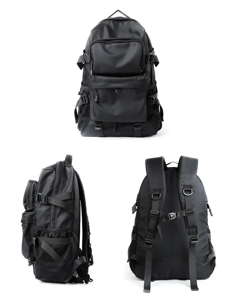 Хорошо продается Повседневный Уличный мужской Рюкзак Для ноутбука Большой емкости 17 дюймов, дорожный рюкзак для Университетского колледжа, школьная сумка 1