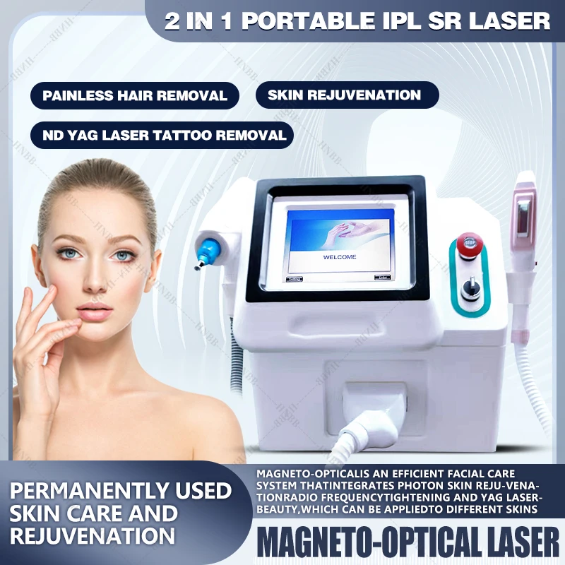 Цена по прейскуранту завода-изготовителя 2 в 1 360 Магнето OPT + + Лазер для удаления волос, омоложения кожи и удаления татуировок 0