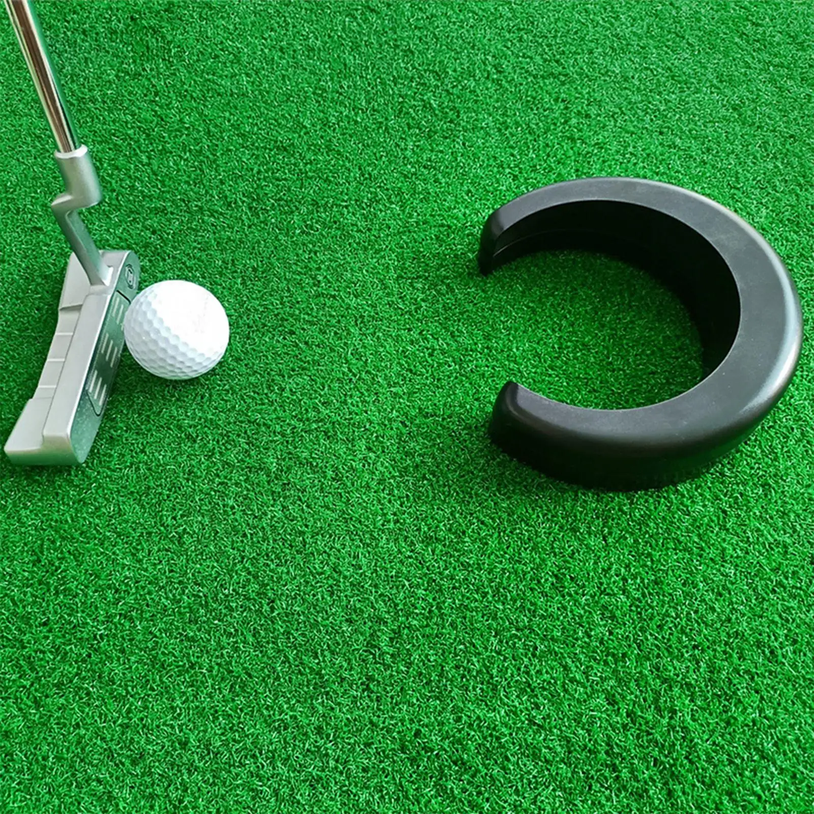 Чашка для игры в гольф, Тренажер для тренировки Качелей, Клюшка для гольфа с Полукруглой Лункой 3
