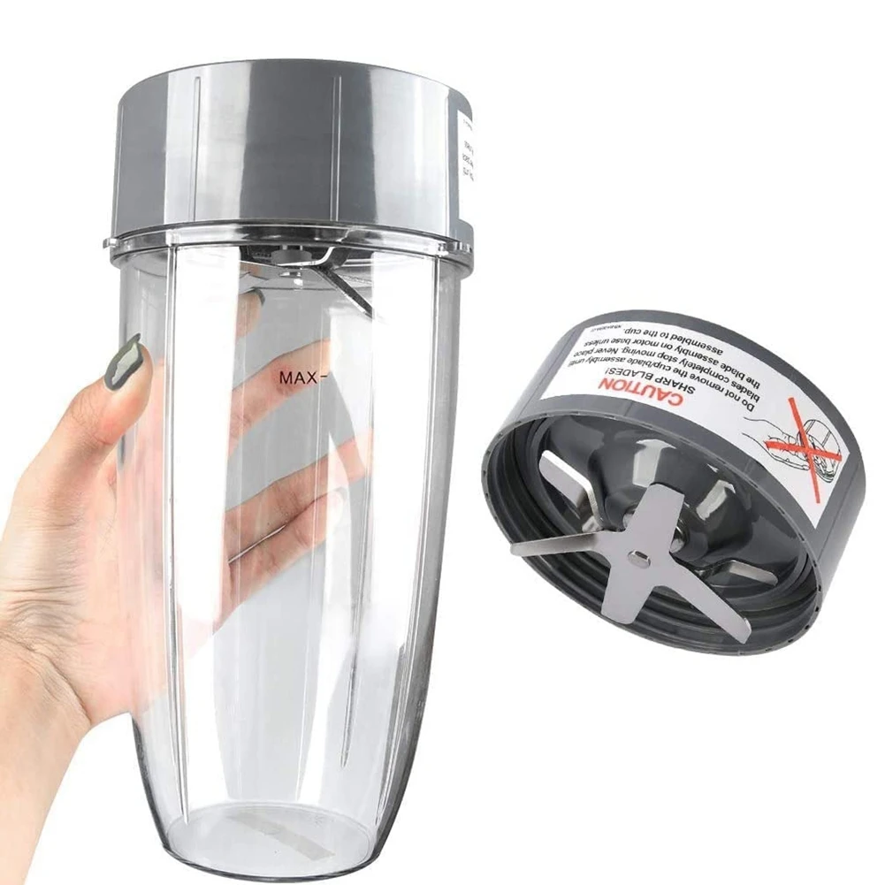 Чашка на 24 унции и лезвие для экстракции, совместимые с аксессуарами для блендера серии Nutribullet Pro 600 Вт/900 Вт 5