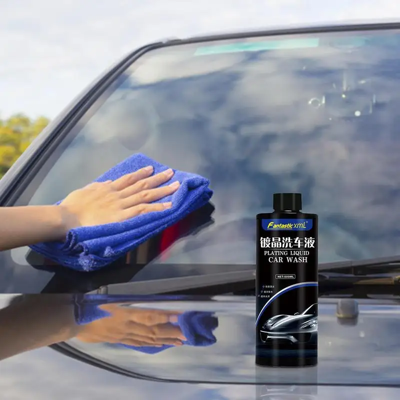 Чистящая Жидкость Для Автомобиля Liquid Auto Cleaner Безводная Автомойка Пятновыводитель Безводный Мгновенный Долговечный Универсальный Автомобиль 3