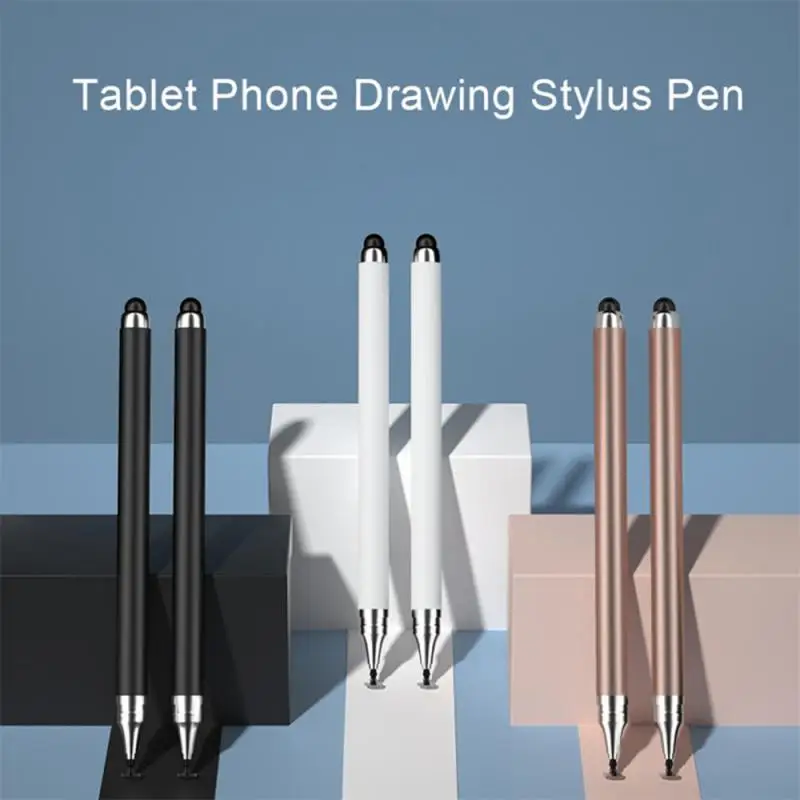 1-10 шт. Универсальный Стилус 2 В 1 Для iOS Android Сенсорная ручка Для рисования Емкостным Карандашом для iPad Samsung Tablet Smart 1