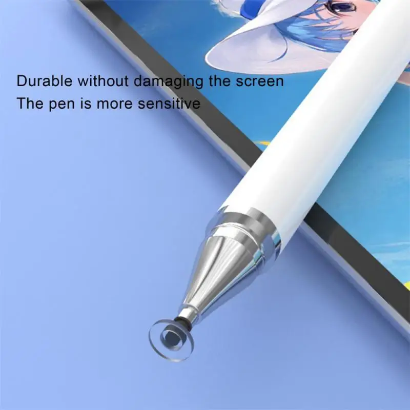1-10 шт. Универсальный Стилус 2 В 1 Для iOS Android Сенсорная ручка Для рисования Емкостным Карандашом для iPad Samsung Tablet Smart 3