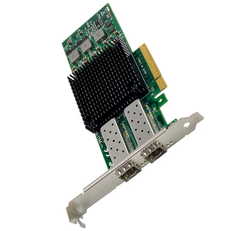 1 Комплект PCIE X8 BCM57810 Сетевая карта с Двойным Оптическим Портом 10G SFP + Серверная Оптоволоконная Сетевая карта Ethernet Сетевая карта PCB 1