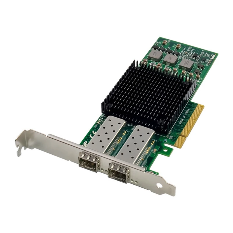 1 Комплект PCIE X8 BCM57810 Сетевая карта с Двойным Оптическим Портом 10G SFP + Серверная Оптоволоконная Сетевая карта Ethernet Сетевая карта PCB 4