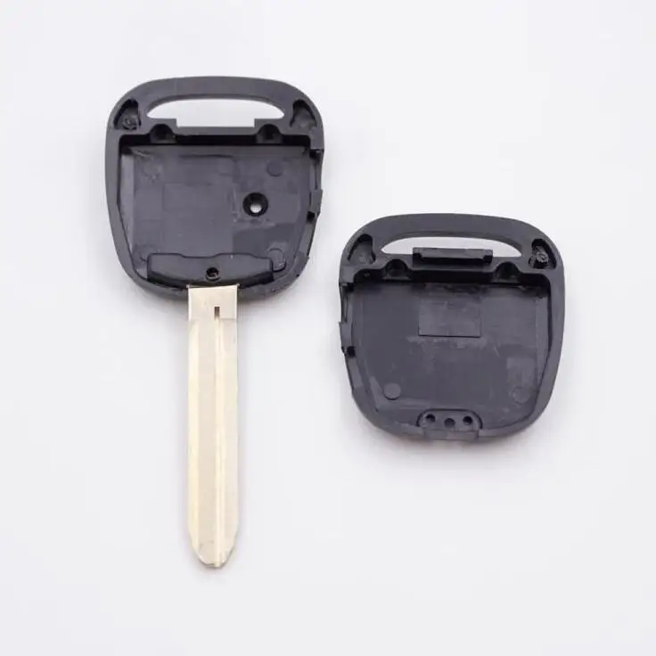 10 шт. Чехол для дистанционного брелока, 2 кнопки, отверстия на боковой стороне корпуса, пустой корпус для ключей автомобиля Toyota 4