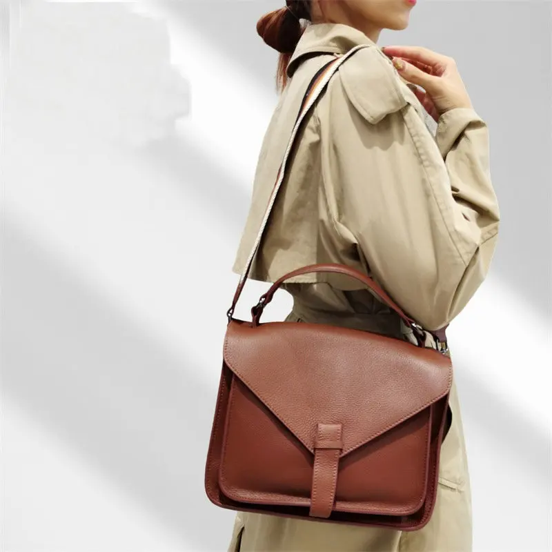 2023, Воловья кожа, Модная женская сумка в стиле ретро, Роскошные кошельки и сумки через плечо, сумка-мессенджер 0