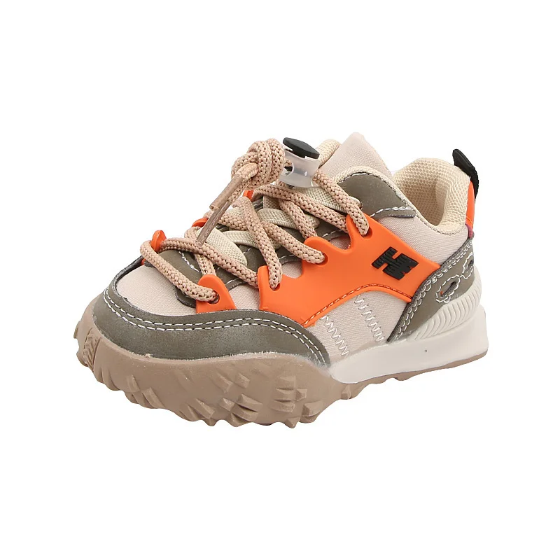 2023 Детская спортивная обувь Для маленьких мальчиков, Сетчатая Дышащая уличная обувь для маленьких девочек, Повседневные кроссовки для бега, Детские кроссовки 21-36 0