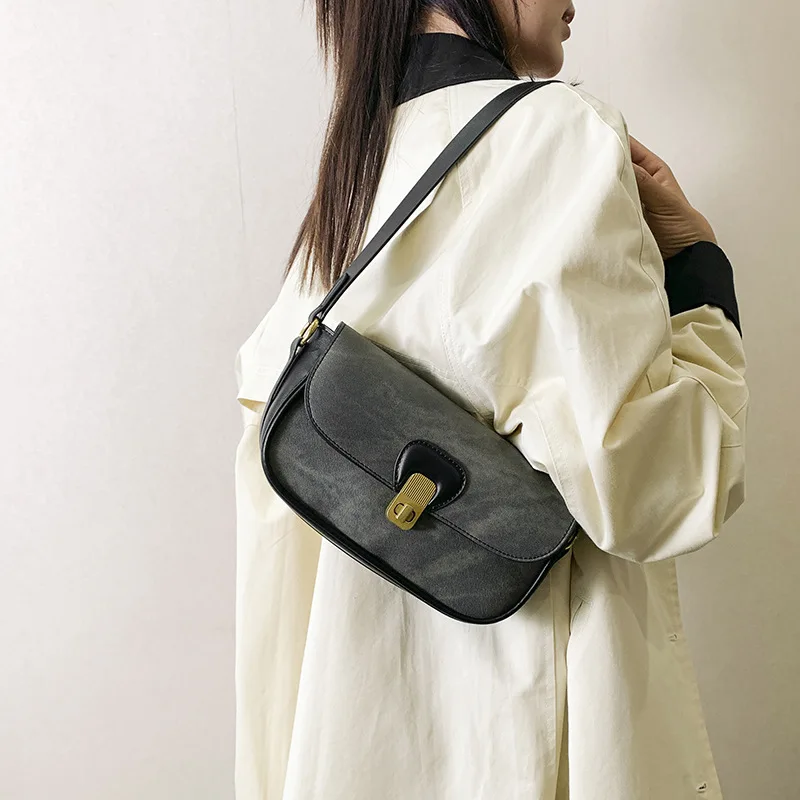 2023, Новая мода, Нишевый дизайн, Джинсовая ткань в стиле пэчворк, Маленькие квадратные Повседневные Простые сумки через плечо для женщин 1