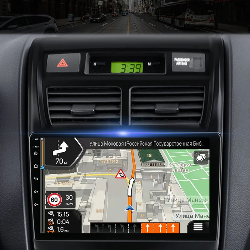 2Din Android 10 4G + WiFi Автомобильный Радио Мультимедийный Видеоплеер Для Kia Sportage 2 2008-2010 Навигация GPS Головное устройство 2 din Autostereo 4