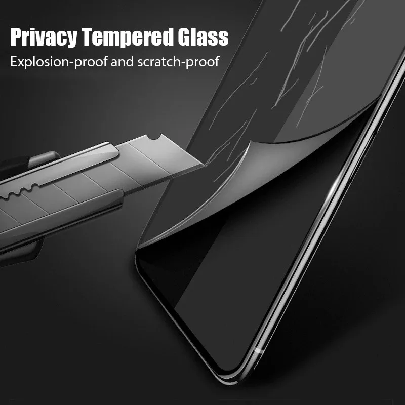 3 Шт. Защитная пленка для экрана Конфиденциальности Xiaomi Redmi A1 12C 10C 10A 9T 9C 9A 8 Антишпионское Закаленное Стекло Для Redmi K40 K50 K60 Pro Glass 4