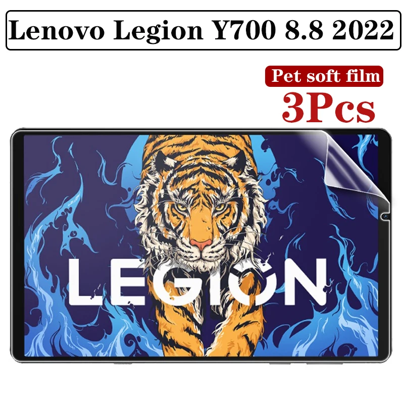 3 Шт. Полиэтиленовая Мягкая защитная пленка Для Lenovo Legion Y700 8,8 дюйм(ов) ов) Защитная пленка для планшета Защитная Пленка Для Legion Y700 8,8 0