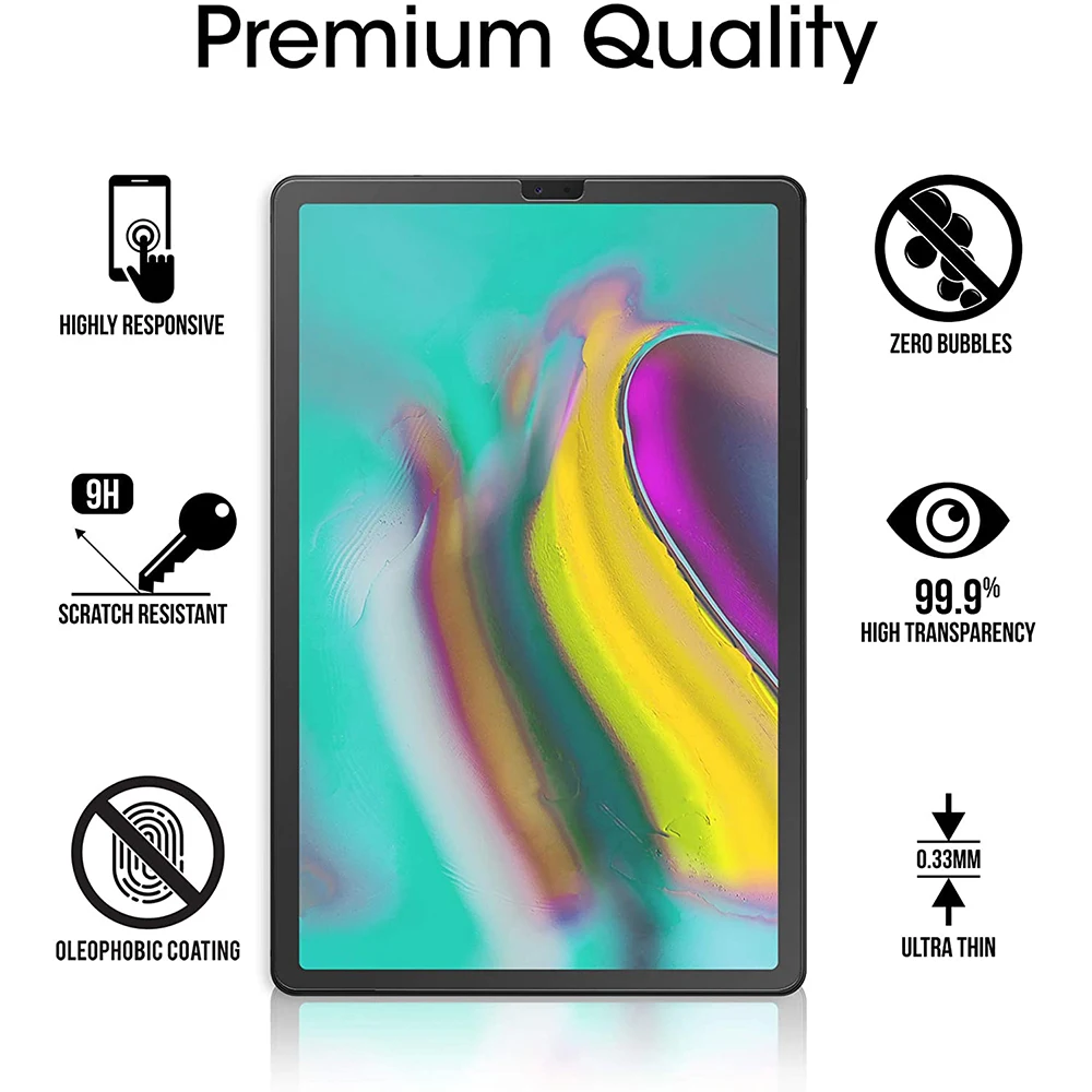 (3 упаковки) Закаленное стекло Для Samsung Galaxy Tab S5e 10.5 2019 SM-T720 SM-T725 T720 T725 Защитная пленка для экрана планшета 1