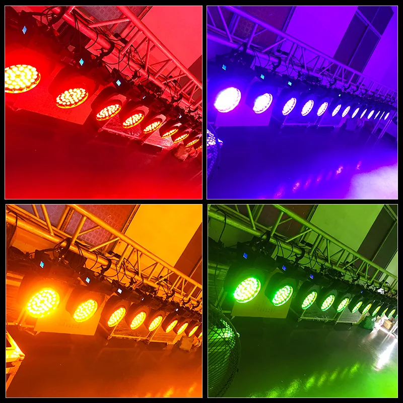 36x12 Вт RGBW 4в1 LED Zoom Wash Движущийся Головной Свет DMX Управление Сценическим Освещением Профессиональный Лучевой Проектор DJ Disco Party Lights 4