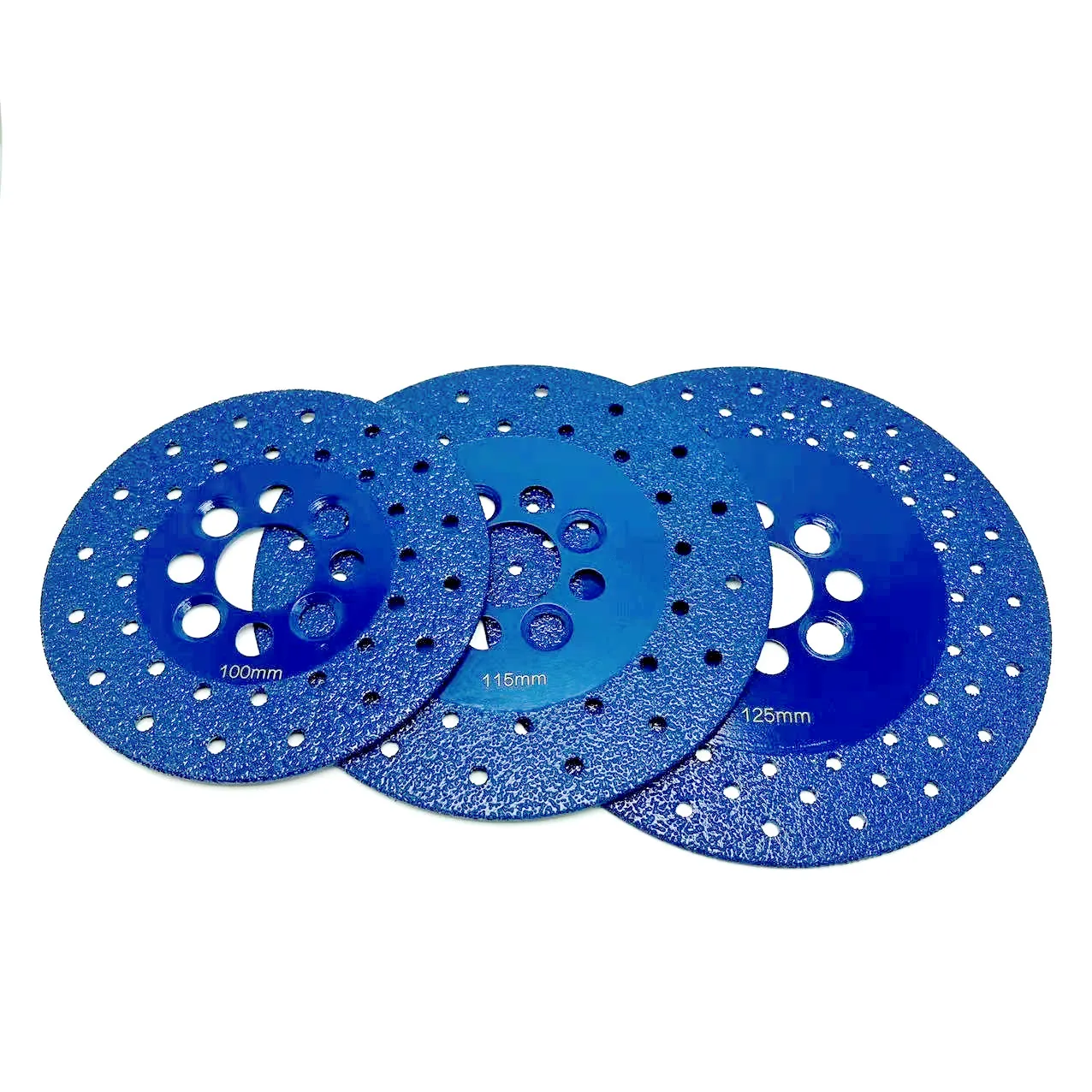 5/8-11 Паяный Алмазный двухсторонний шлифовальный диск с покрытием, Пильный диск для Мрамора, бетона, Керамической плитки, Угловая шлифовальная машина, режущий круг 0