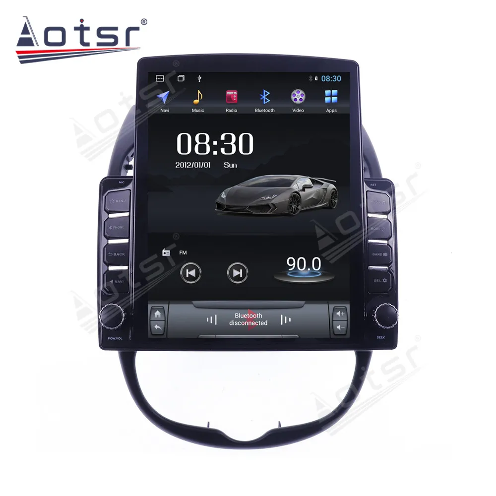 6 + 128 Г Для Peugeot 206 Автомобильный Радиоприемник Аудио Android Стерео Приемник GPS Навигация Видео Мультимедиа Беспроводной Carplay Tesla головное устройство 1