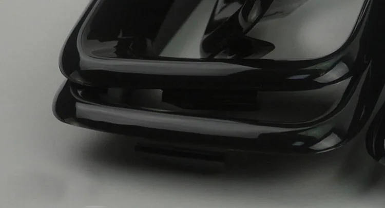 7 шт. Черная Передняя центральная решетка, вентиляционное выходное отверстие, накладка на сетчатую раму, аксессуары для автомобилей Jeep Compass 2011-2016 5