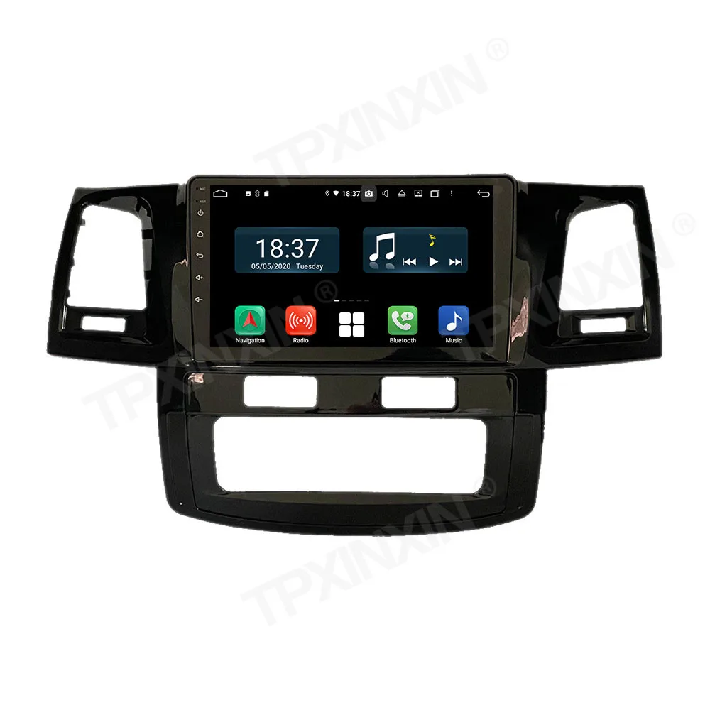 8 + 128 Г Android 11 экран для Toyota Hulix Fortuner 2008 Автомобильный радиоприемник GPS Навигация мультимедийный стереоплеер Navi Carplay DSP 1