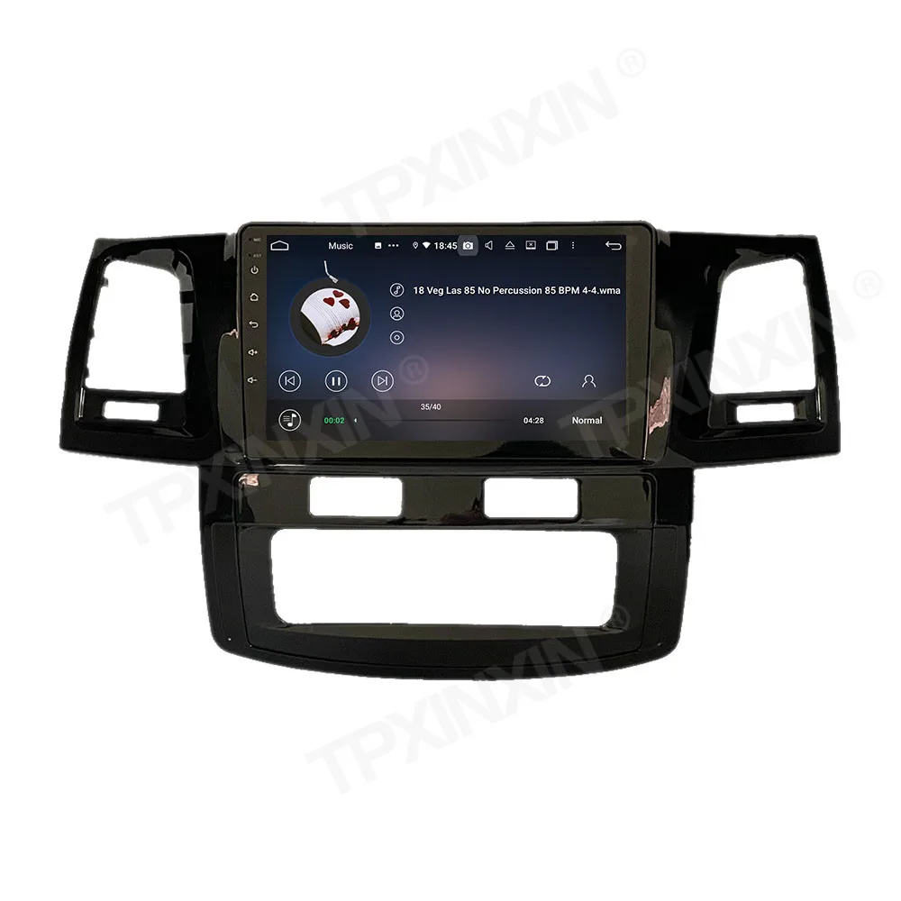 8 + 128 Г Android 11 экран для Toyota Hulix Fortuner 2008 Автомобильный радиоприемник GPS Навигация мультимедийный стереоплеер Navi Carplay DSP 3