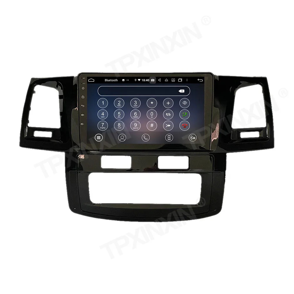 8 + 128 Г Android 11 экран для Toyota Hulix Fortuner 2008 Автомобильный радиоприемник GPS Навигация мультимедийный стереоплеер Navi Carplay DSP 4
