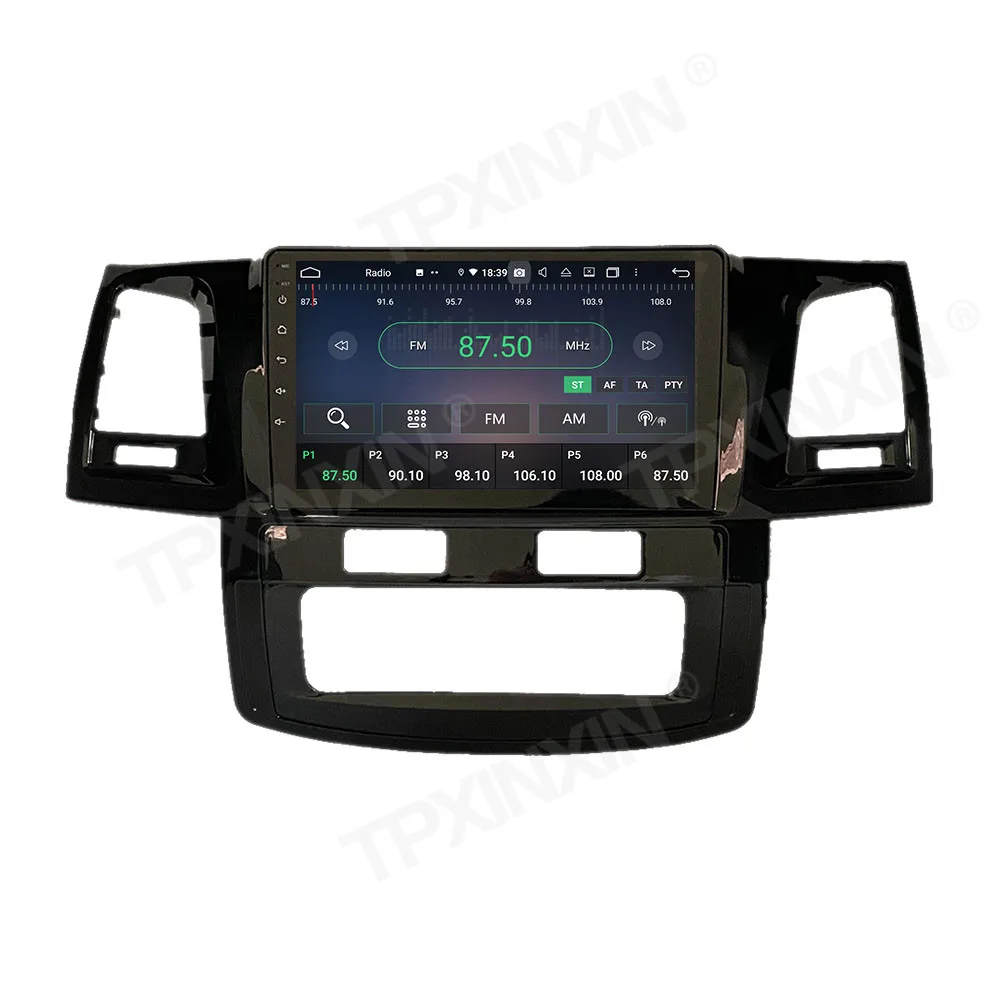 8 + 128 Г Android 11 экран для Toyota Hulix Fortuner 2008 Автомобильный радиоприемник GPS Навигация мультимедийный стереоплеер Navi Carplay DSP 5