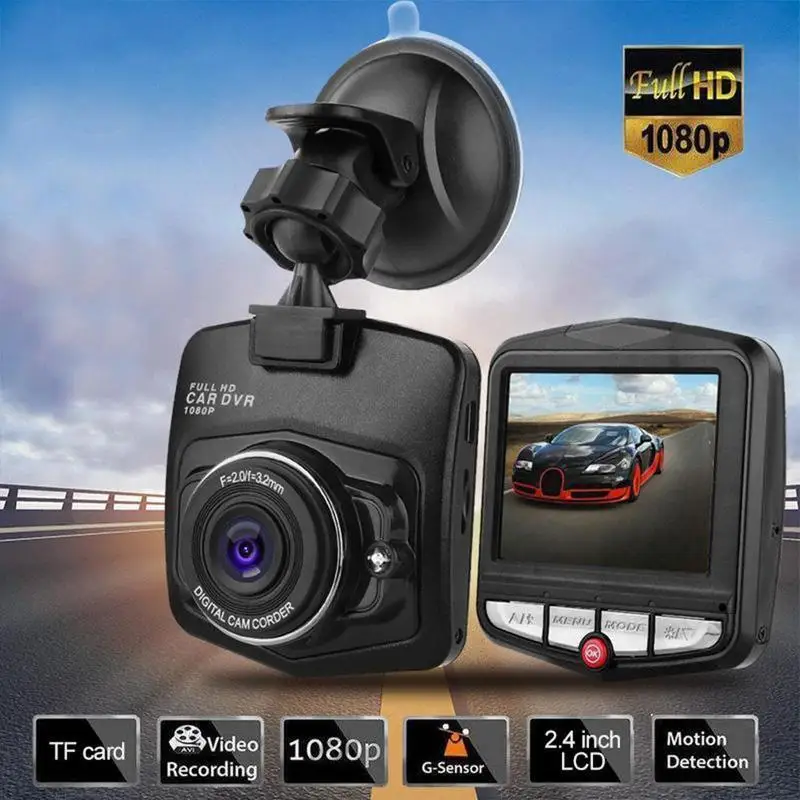 A1 Мини Автомобильный Видеорегистратор Камера Dashcam Full HD 1080P Видео Ночной G-сенсор Регистратор Видения Рекордер БЕЗ камеры TF Dash I7H4 4