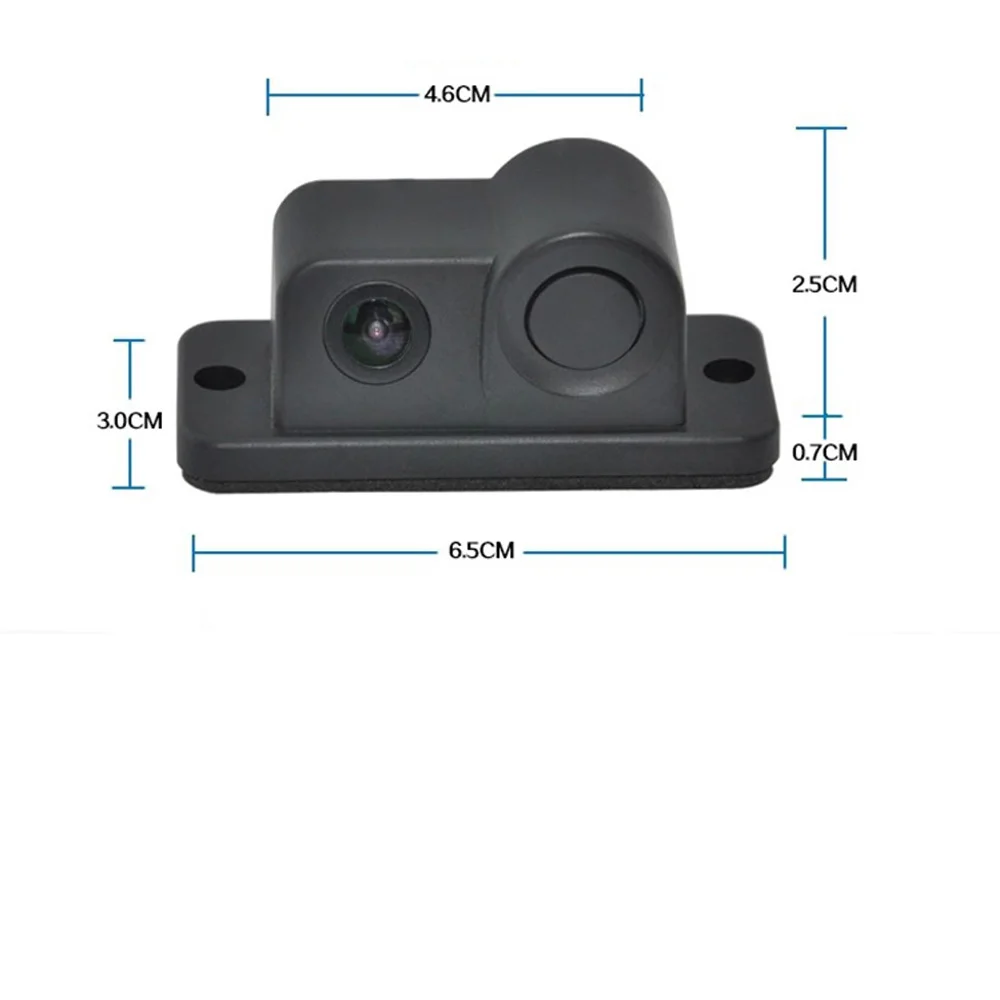ANSHILONG Угол обзора 170 градусов HD Водонепроницаемая автомобильная камера заднего вида с радарным датчиком парковки 2 в 1 3