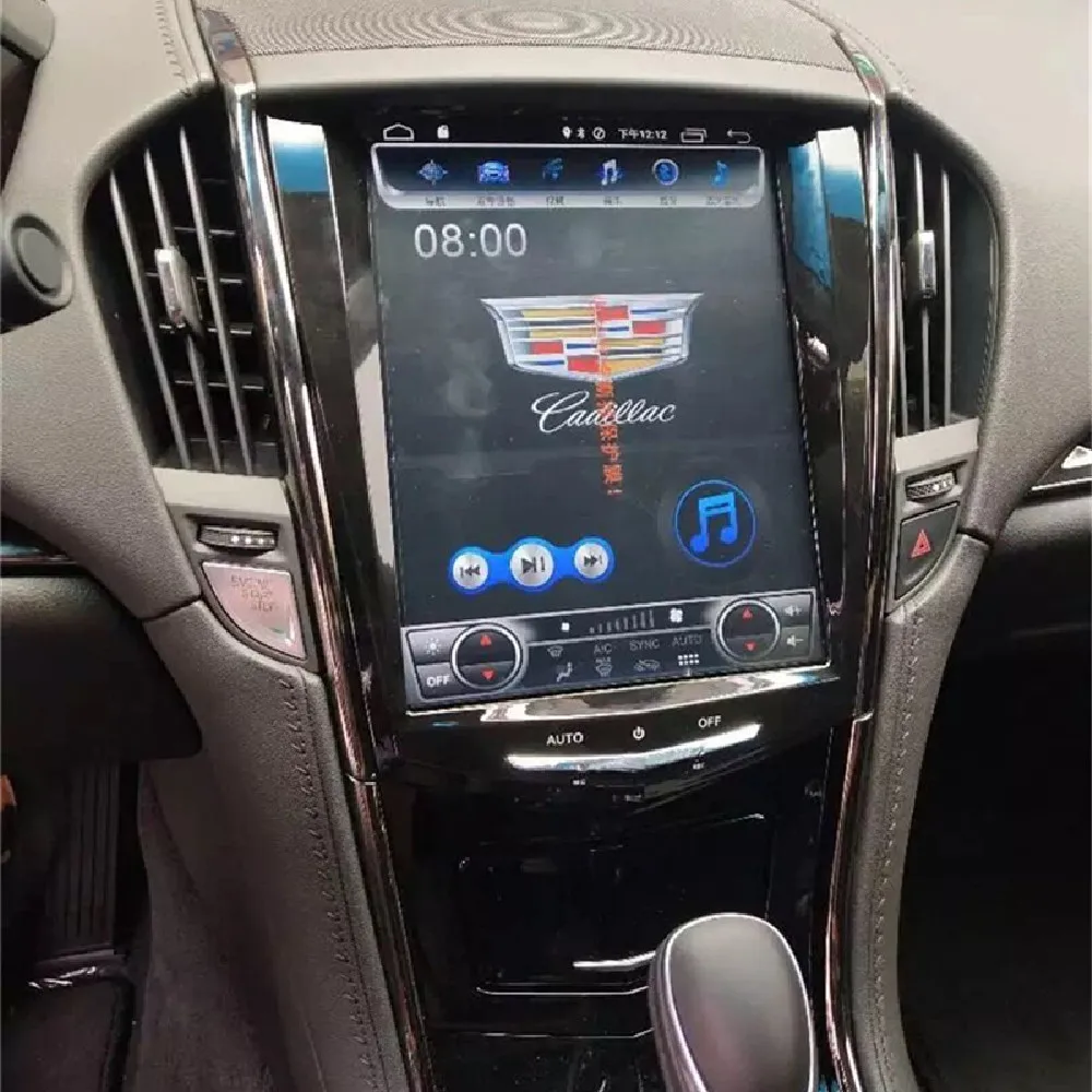 Android 10 IPS экран Tesla PX6 Для Cadillac ATS/ATSL/XTS/SRX 2013 2014 2015-2017 Головное устройство Авто Стерео Мультимедийный плеер Радио 1