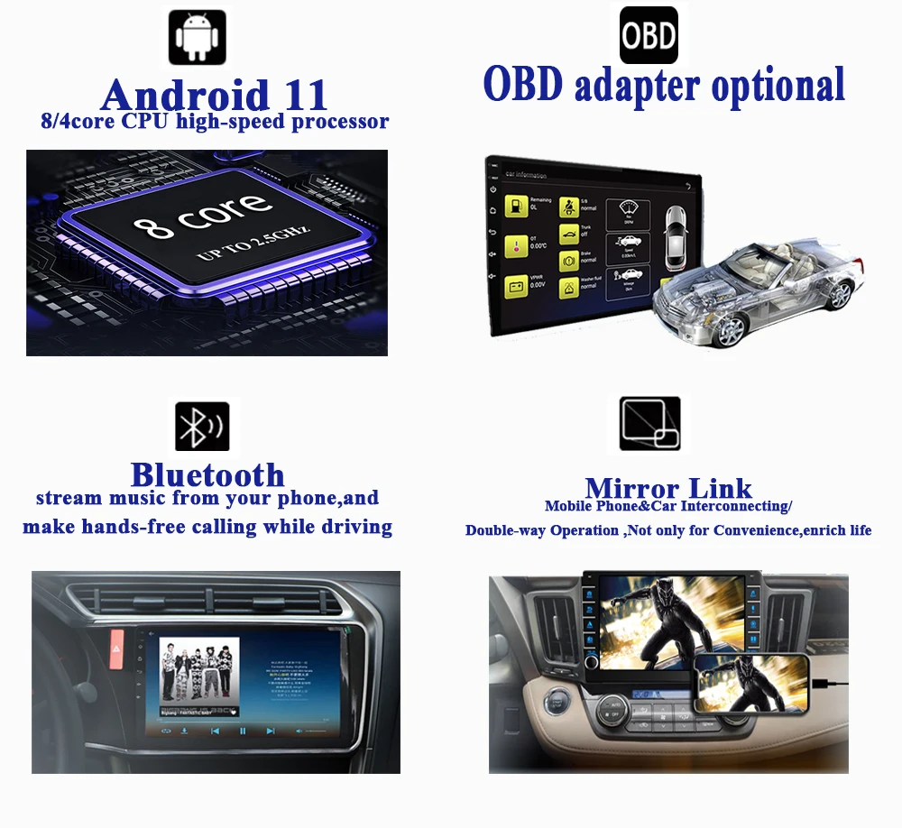 Android 12 Для Honda CITY 2020-2021 Авторадио Видеокамера Мультимедийная Видеонавигация GPS Монитор Камера Монитор Экран телевизора 1