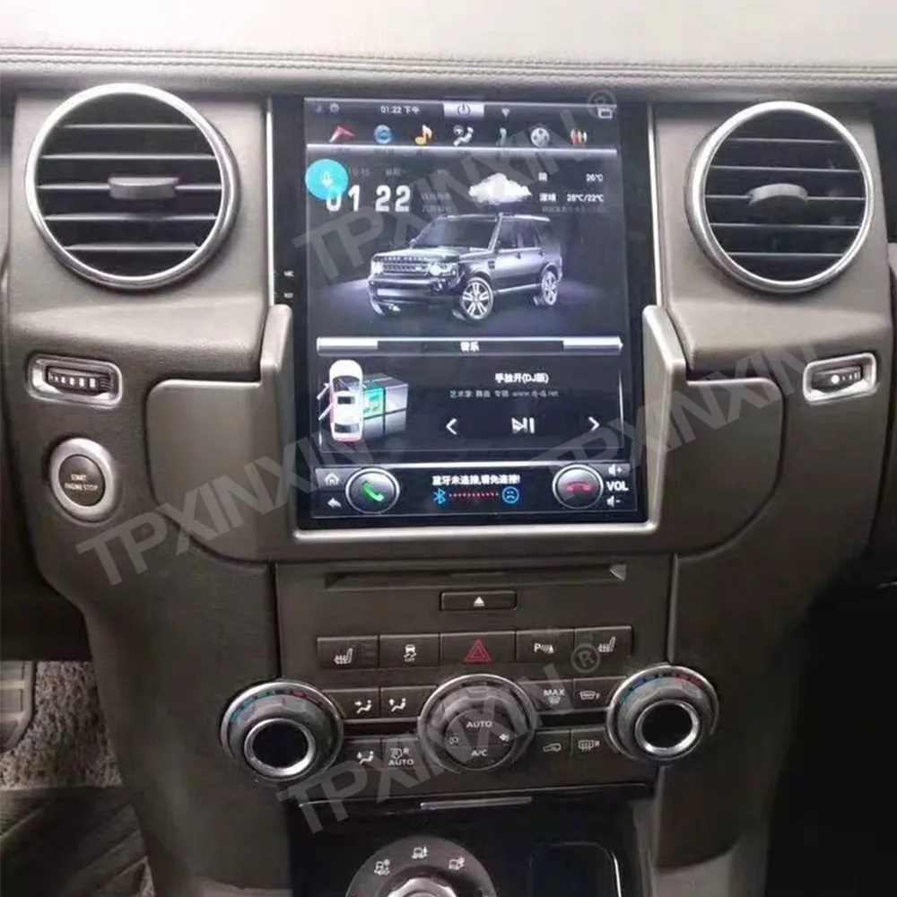 Android Автомобильный Радиоприемник Для Land Rover Discovery 4 аудио 2 din GPS Навигация Мультимедийный Плеер Стерео Головное Устройство Аудио Видеоплеер 1