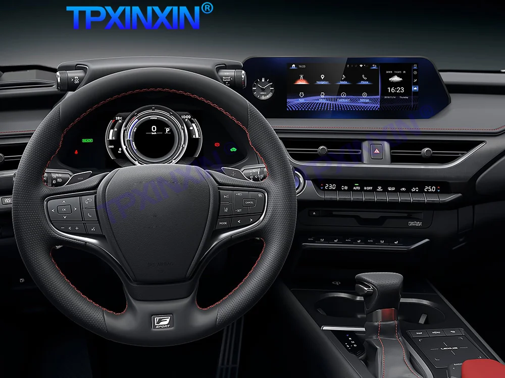 Android10.0 128 Г для Lexus UX ZA10 UX200 UX250h 2019 GPS HD Экран Автомобильный Навигационный Мультимедийный Стерео Радиоплеер Хост 10,25 Дюймов 1