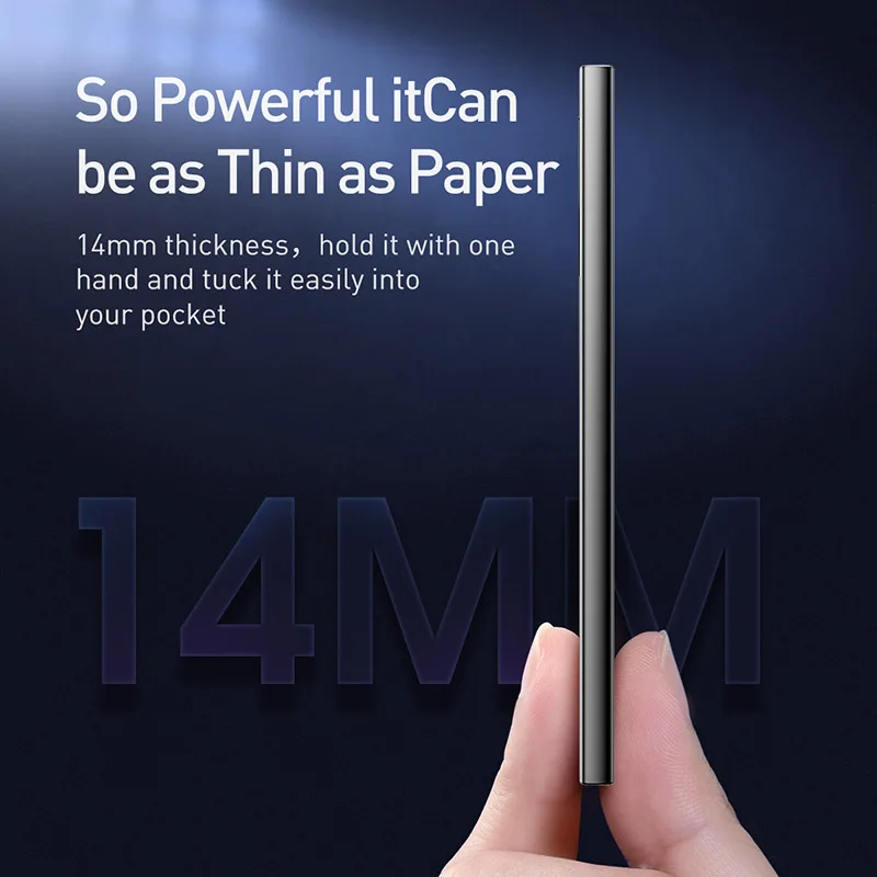 Baseus 10000 мАч Power Bank 22,5 Вт Портативное Зарядное Устройство Внешний Аккумулятор Быстрая Зарядка Powerbank для iPhone 13 14 Xiaomi Samsung Huawei 1