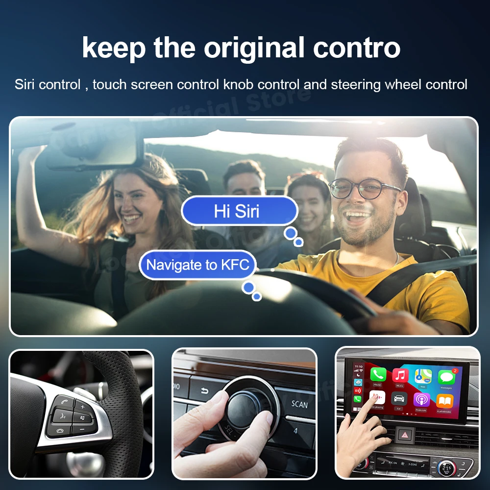 Carlinkit 4 Беспроводной Android Автоматический Ключ CarPlay Для Passat Golf Aud Opel Lexus Chevrolet Honda Renault MG 98% Автомобильный BT 5G WiFi 4