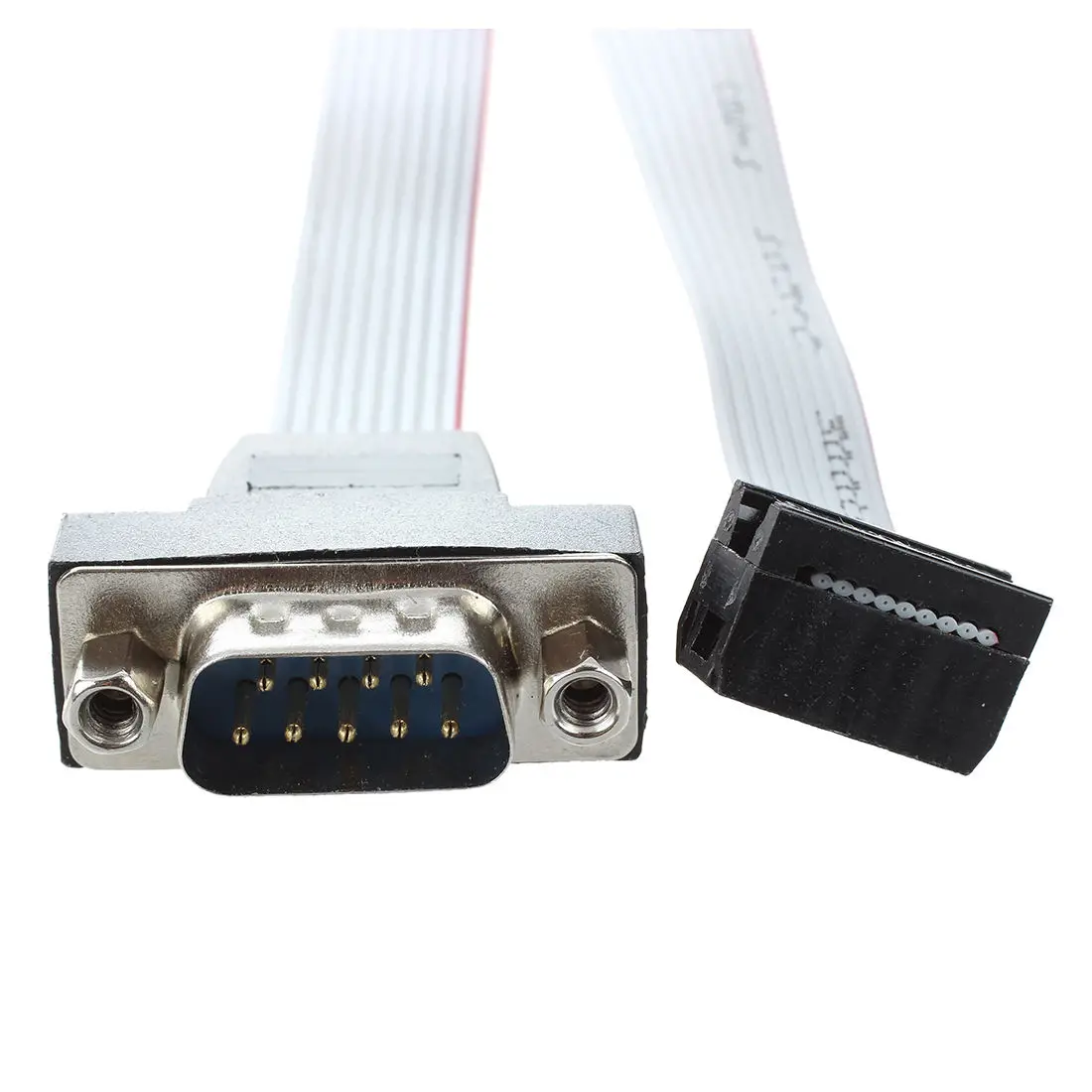 DB9 RS232-10-контактный разъем ленточного кабеля 2