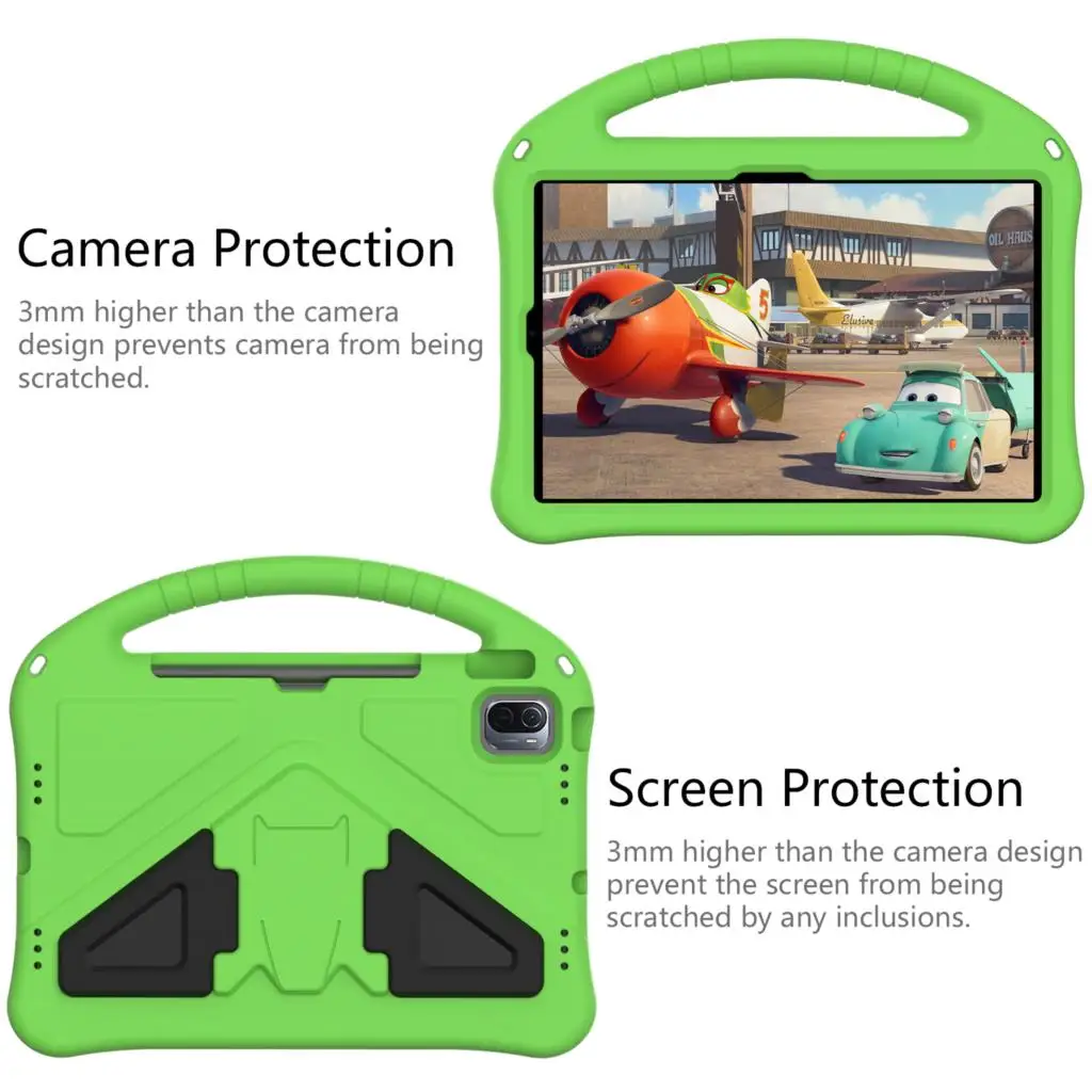 EVA Чехол для Xiaomi Pad 6 2023 Pad 6 Pro 2023, 11-дюймовый Чехол-Подставка С Держателем для рук, Противоударный, Безопасный Для детей, Защита всего тела, Funda 1