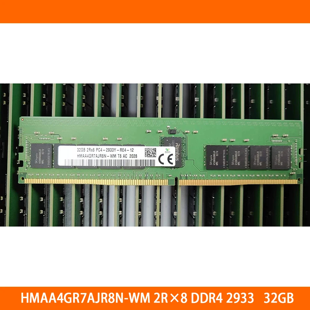HMAA4GR7AJR8N-WM 2R × 8 DDR4 PC4-2933Y RE4 ECC REG 32 ГБ оперативной памяти 32G для SK Hynix Memory Высокое качество Быстрая доставка 0