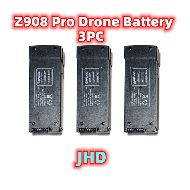 JHD Z908 Pro Baterias для радиоуправляемого самолета Z908 PRO 3,7 В 2000 мАч Lipo Аккумулятор 2