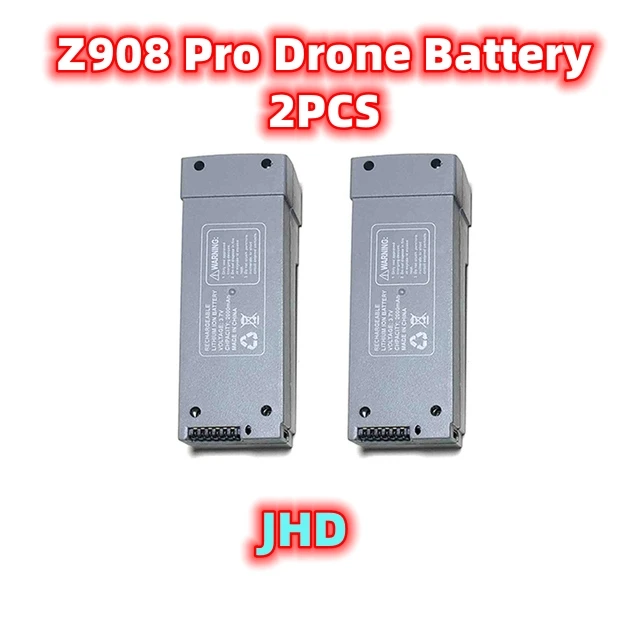JHD Z908 Pro Baterias для радиоуправляемого самолета Z908 PRO 3,7 В 2000 мАч Lipo Аккумулятор 4