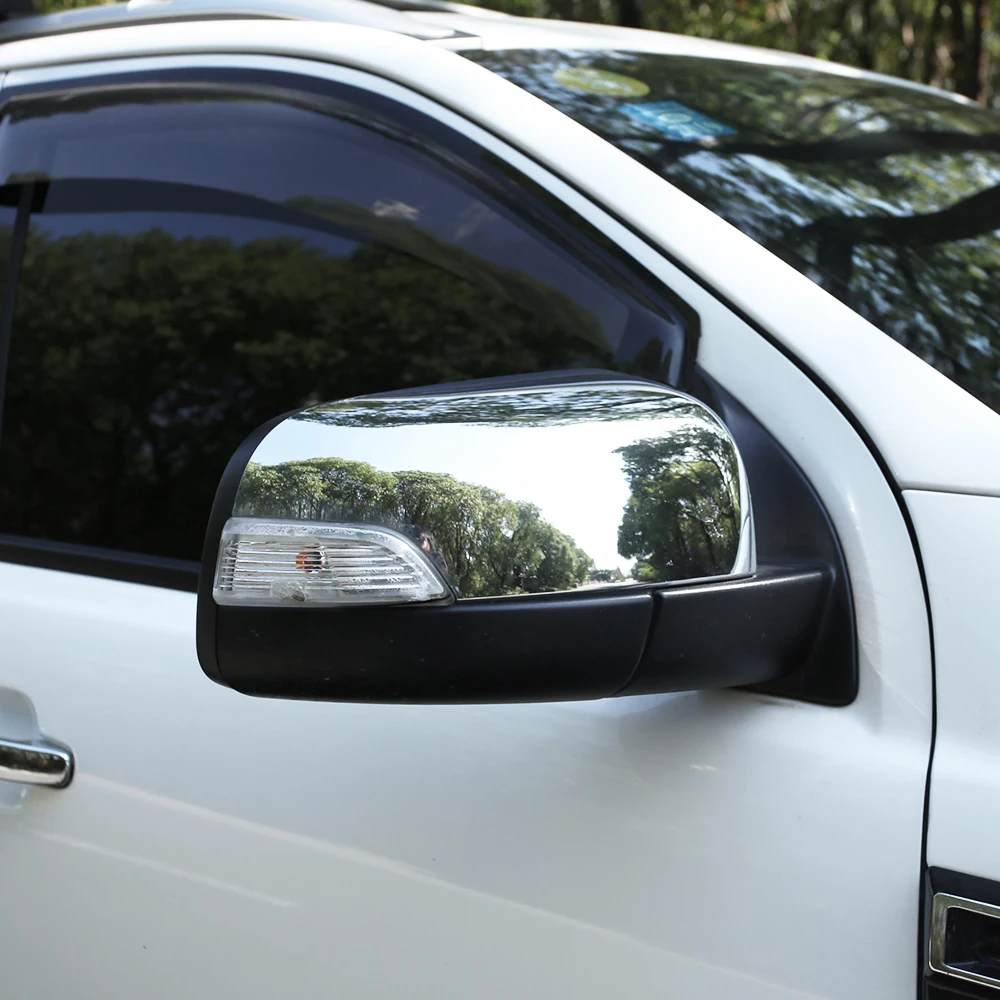 KIQI ABS Хром для Ford Everest 2015-2020, защитная крышка Зеркала заднего вида, крышки Зеркал Боковой двери, 2 шт./компл. 0