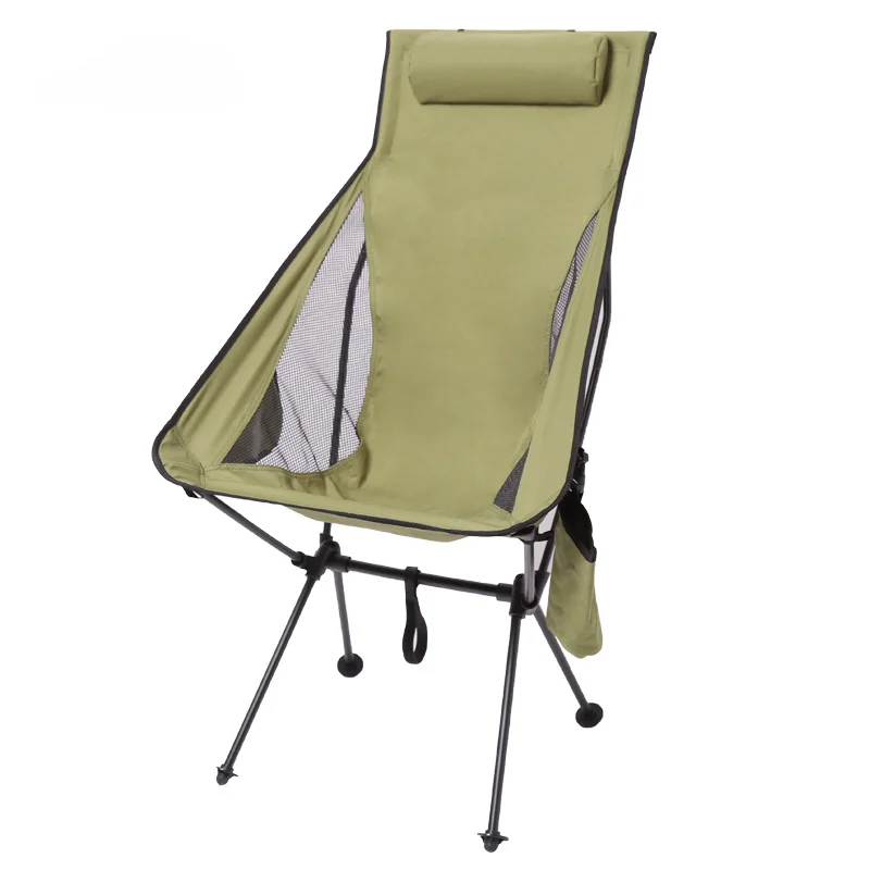 Moon Chair кресло для отдыха на открытом воздухе, складной стул, стул для рыбалки, чашка, карманная подушка, три цвета 4